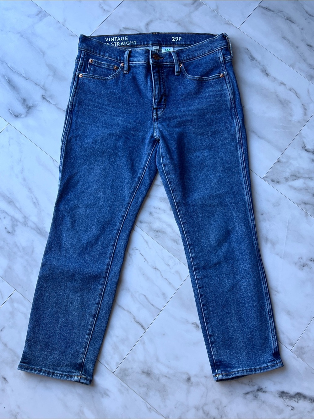 J. Crew Vintage Slim Straight Women’s Jeans - Blue Size 29P